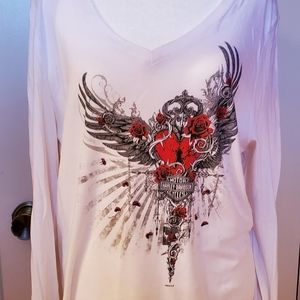 NWOT XL Harley Davidson Top long sleeve Never Been Worn